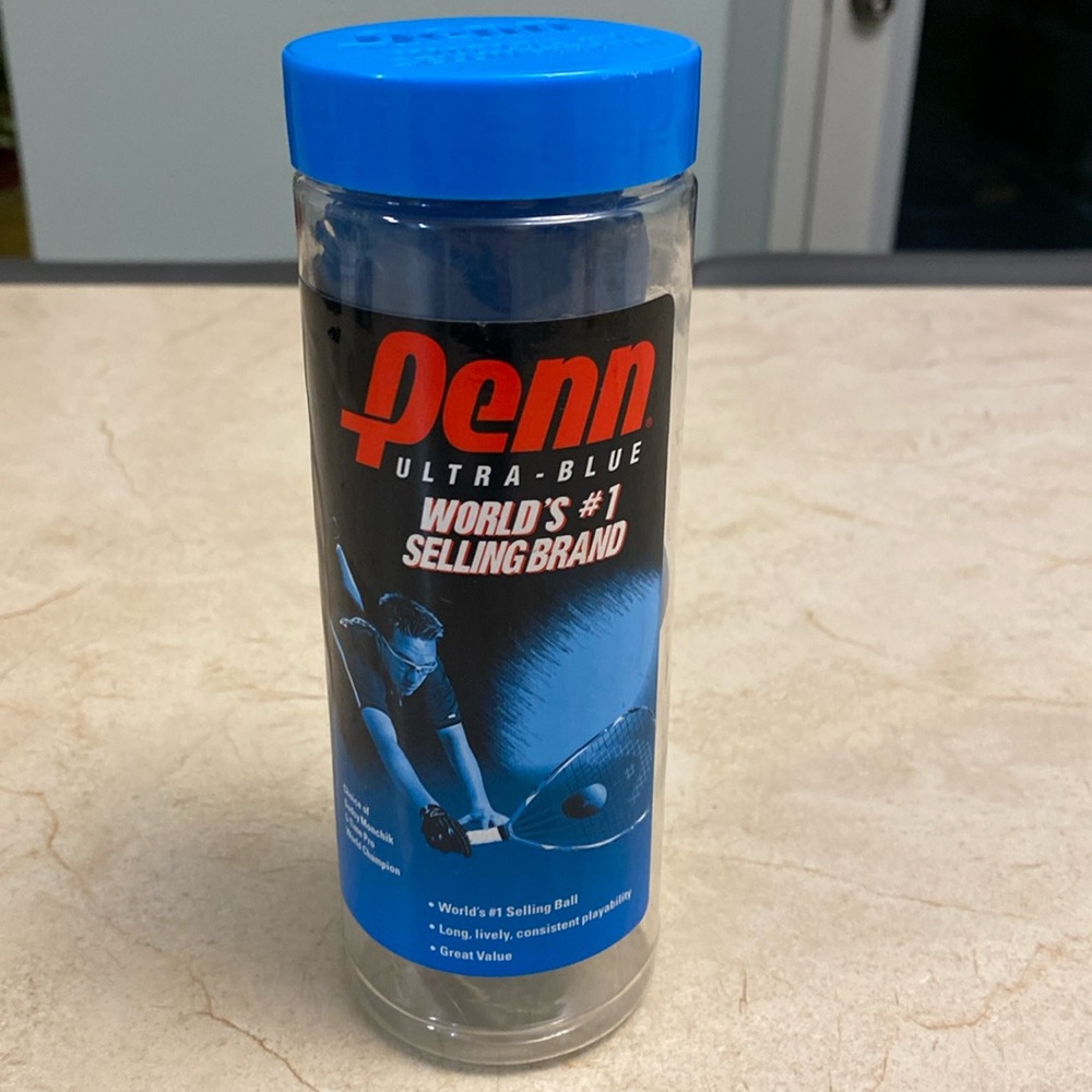 Penn Racquetball, 3 balls